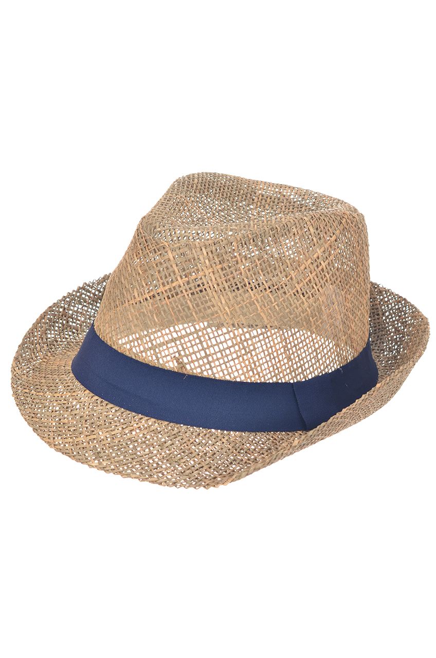 Оптом - Шляпа итальянка, плетенная, натуральная трава, поле 5 (см) - B617 - domopta.ru