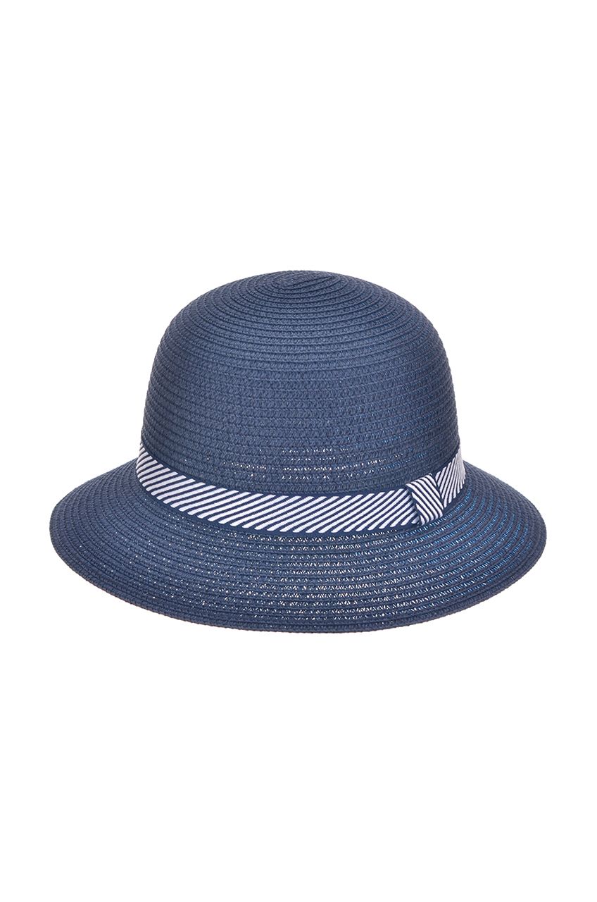 Оптом - Шляпа из плетенной соломки, поле 6 (см) - B714-2 - domopta.ru