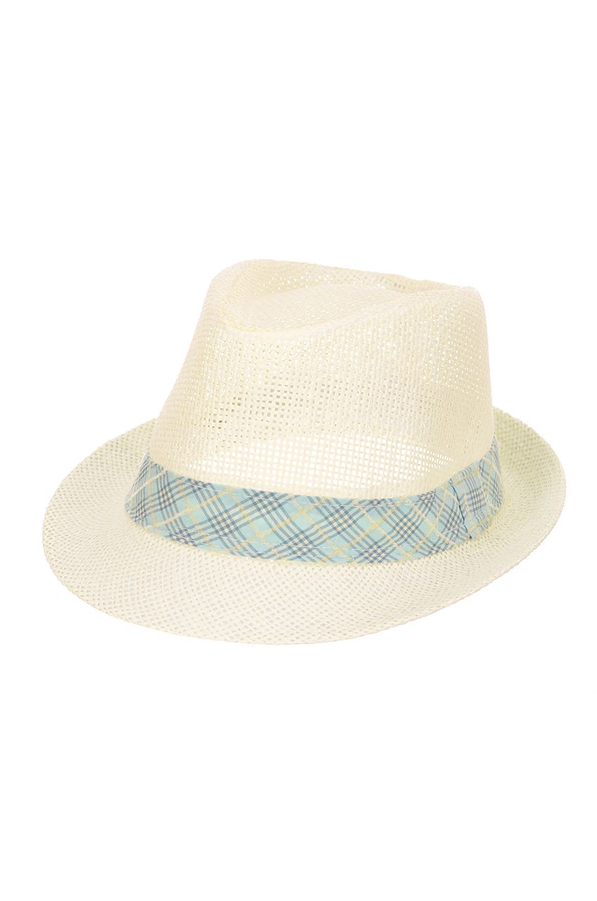 Оптом - Шляпа итальянка, плетенная соломка, поле 5 (см) - B733-1 - domopta.ru