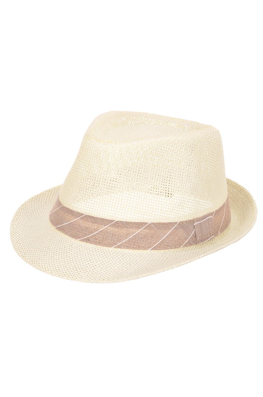 Оптом - Шляпа итальянка, плетенная соломка, поле 5 (см) - B733-5 - domopta.ru