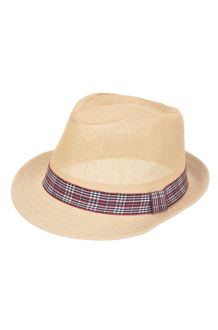 Оптом - Шляпа итальянка, плетенная соломка, поле 5 (см) - B737-2 - domopta.ru