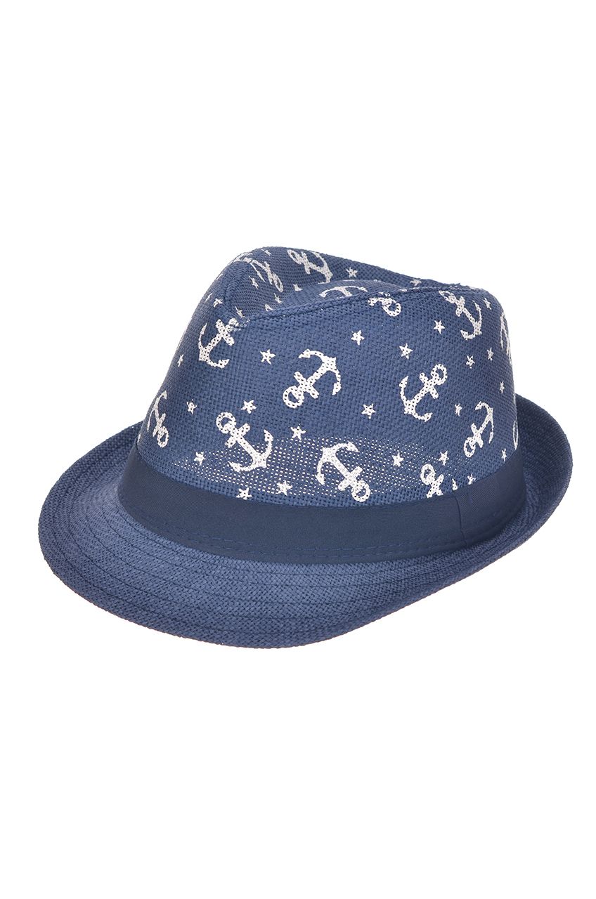 Оптом - Шляпа итальянка, плетенная соломка, с рисунком, поле 5 (см) - B739-3 - domopta.ru