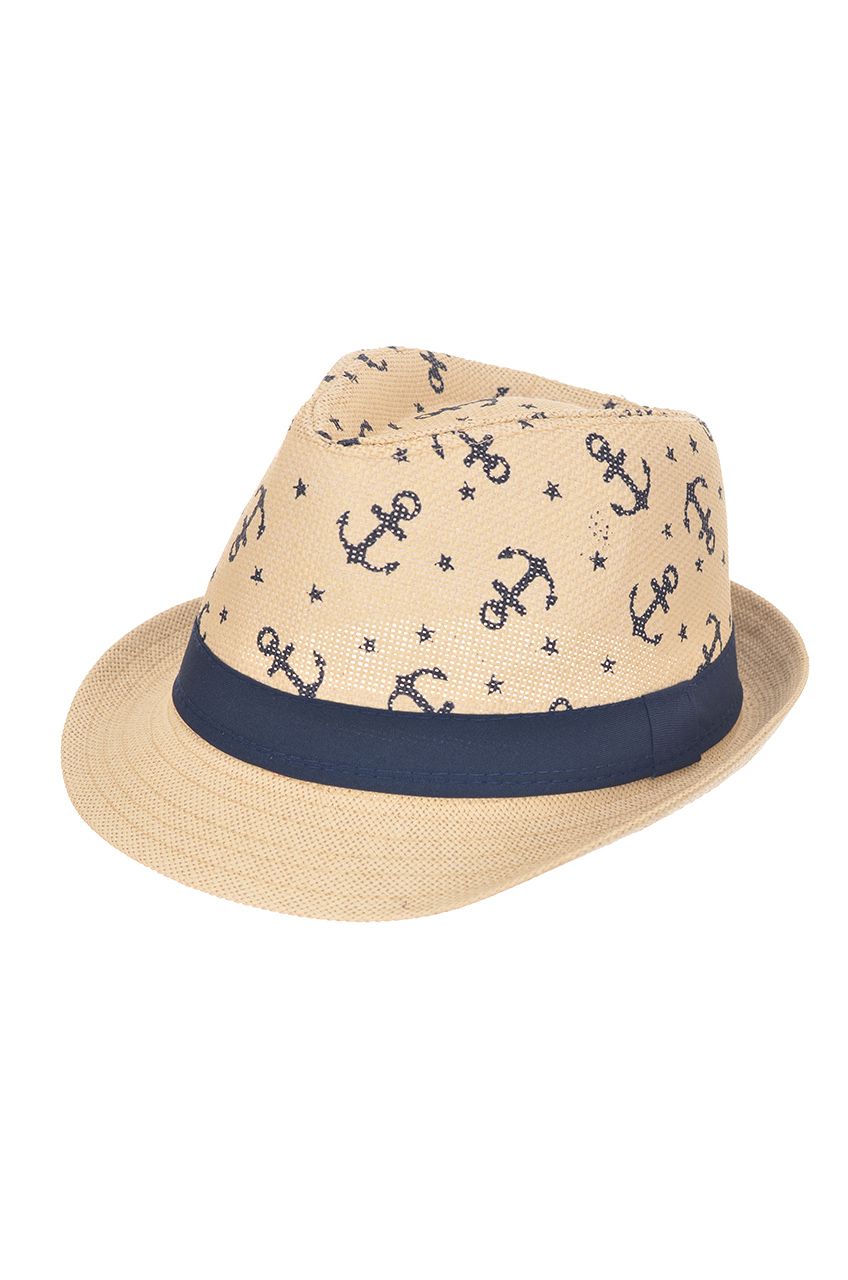 Оптом - Шляпа итальянка, плетенная соломка, с рисунком, поле 5 (см) - B739-3 - domopta.ru